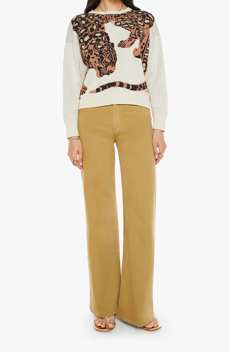 MOTHER Catwalk The Jumper Cotton Sweater, Alternate, color, 