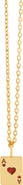 Estella Bartlett Ace of Hearts Pendant Necklace