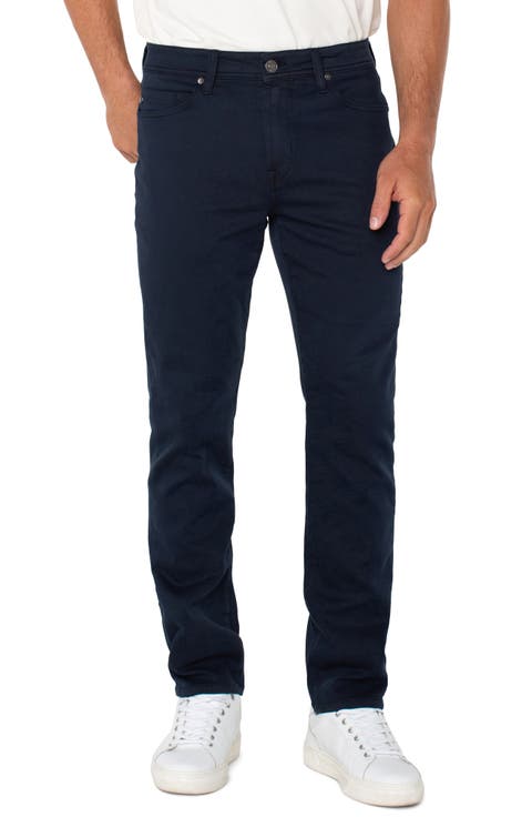 Kingston Modern Slim Straight Leg Twill Pants