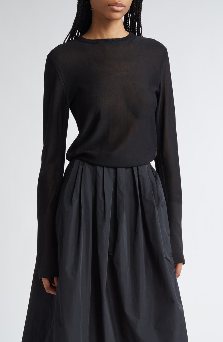 Jil Sander Crewneck Sweater, Main, color, 