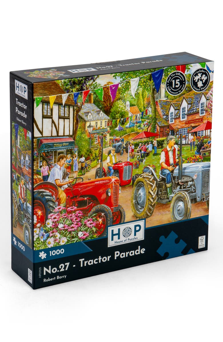 The House of Puzzles Summer on the River 1000-Piece Jigsaw Puzzle, Main, color, 