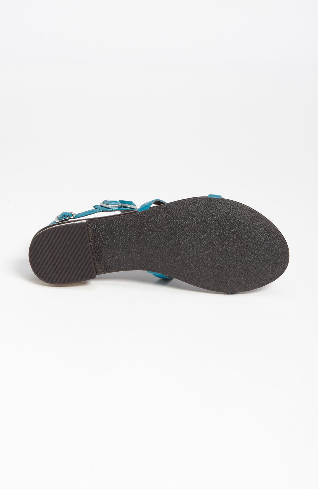 'Energy' Sandal, Alternate, color, TEAL LEATHER