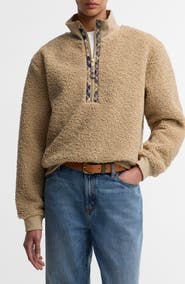 Barbour Fawne High Pile Fleece Pullover