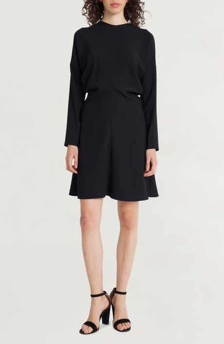 Luxely Long Sleeve Fit & Flare Dress