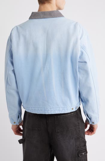 Petrol Canvas Jacket