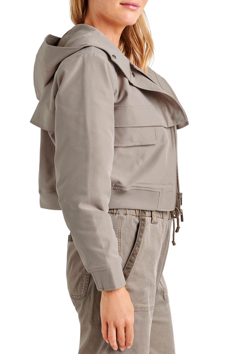 Arizona Crop Hooded Jacket, Alternate, color, TAWNY