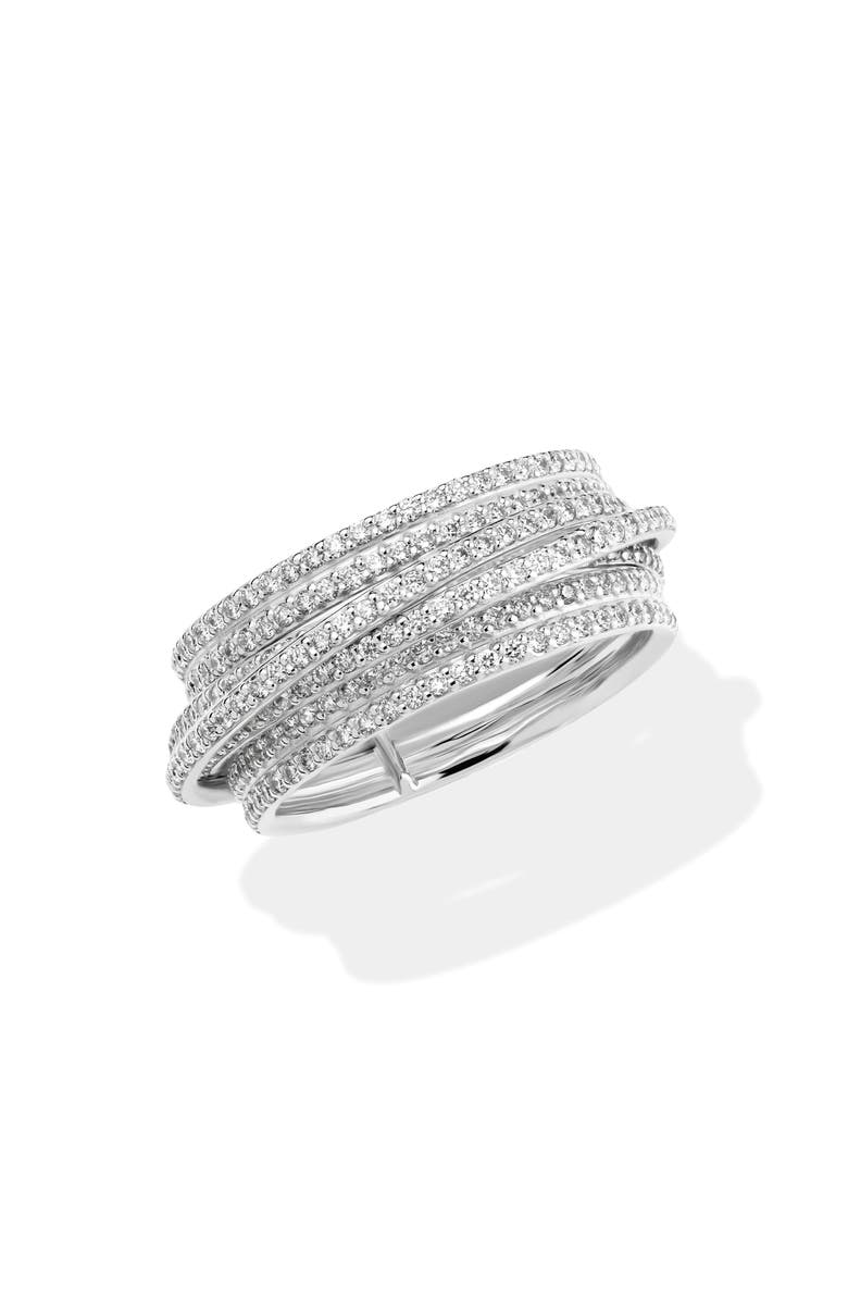 LANA Pavé Diamond Kinetic Ring, Main, color, 