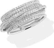 LANA Pavé Diamond Kinetic Ring