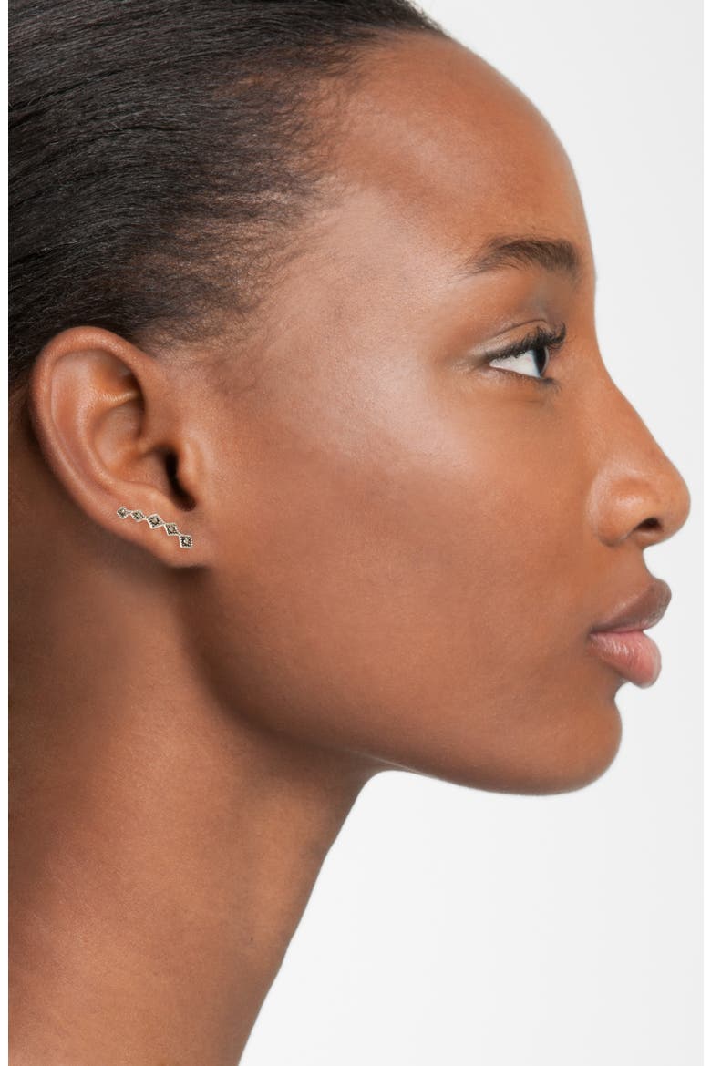 Crystal Ear Crawlers, Alternate, color, SILVER