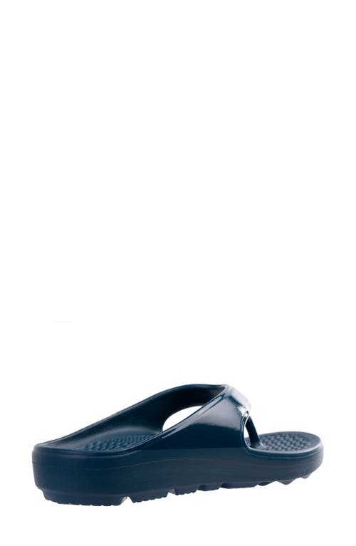Revitalign Fusion Energy Flip Flop In Marine Blue