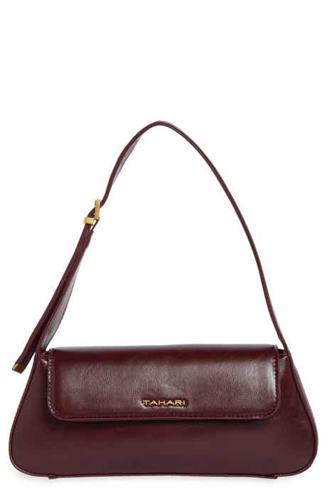 Frankie Faux Leather Flap Shoulder Bag