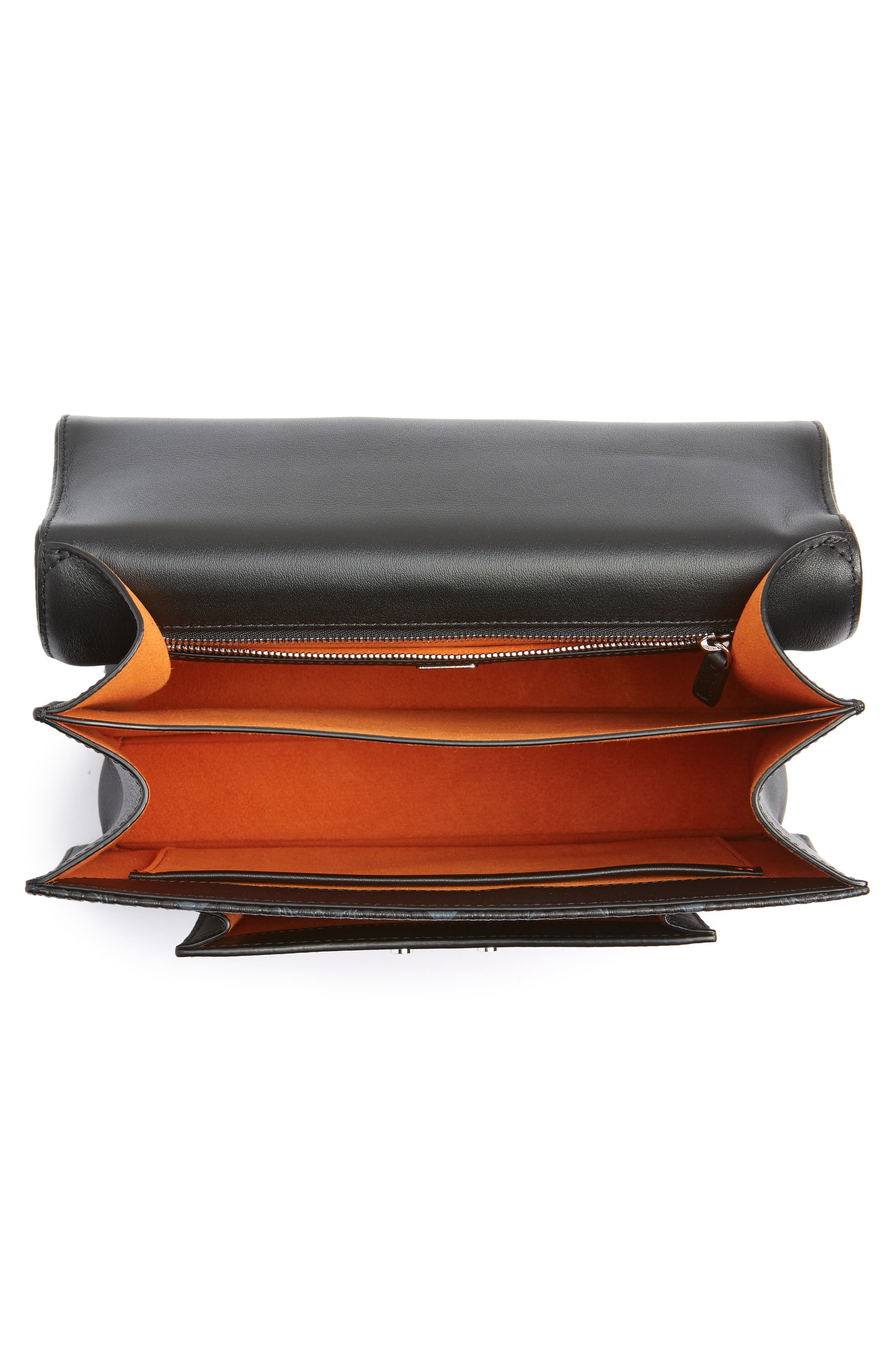 MCM Medium Patricia Visetos Coated Canvas Satchel, Alternate, color, 