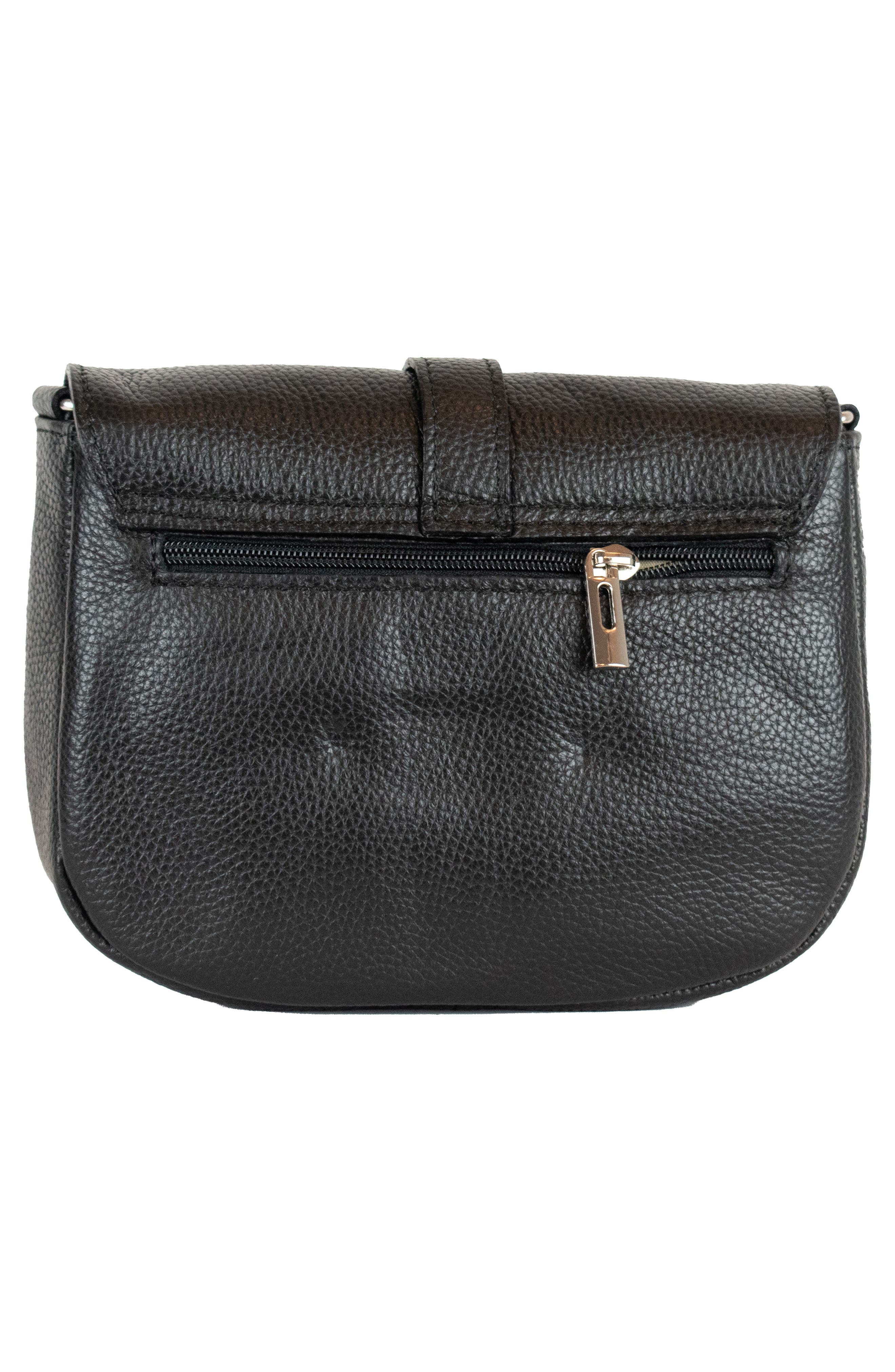 Persaman New York Daphne 18 Crossbody Bag, Alternate, color, Black