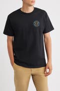 Brixton Crest Cotton Graphic T-Shirt