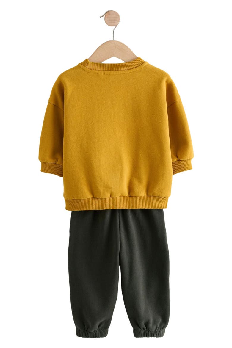 Kids' Farmyard Sweatshirt & Joggers Set, Alternate, color, YELLOW
