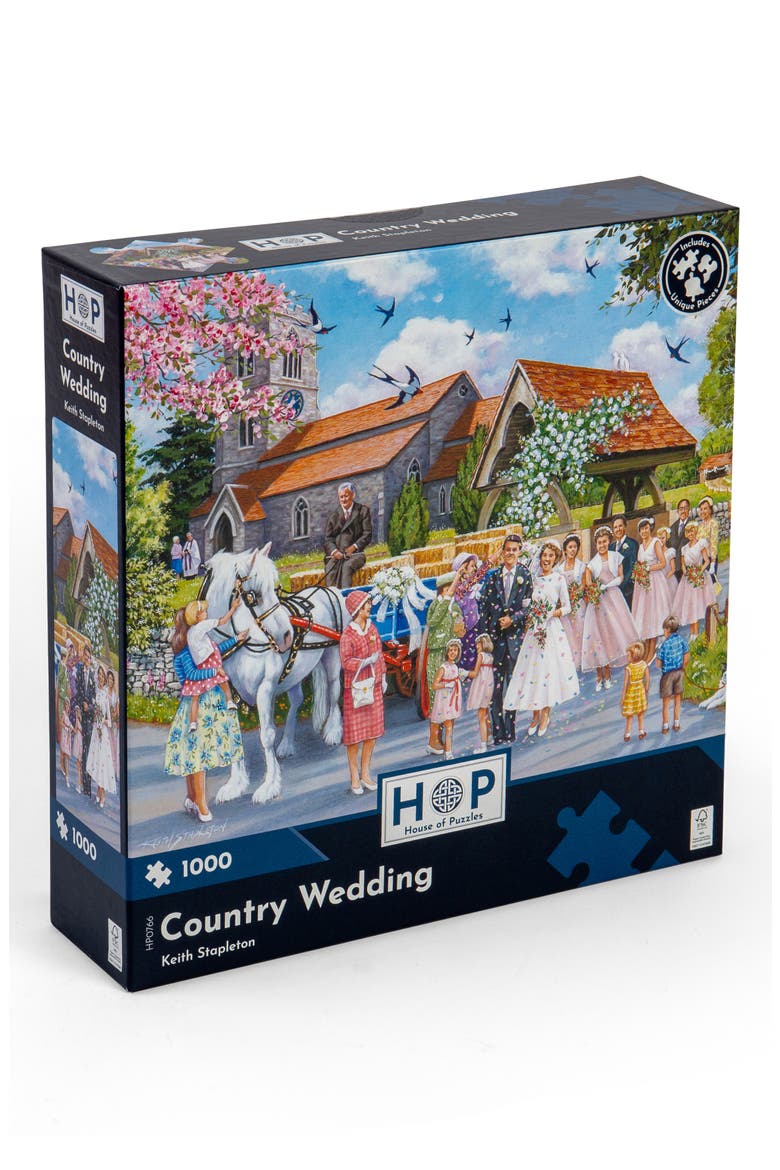 Country Wedding 1000-Piece Jigsaw Puzzle, Main, color, NONE