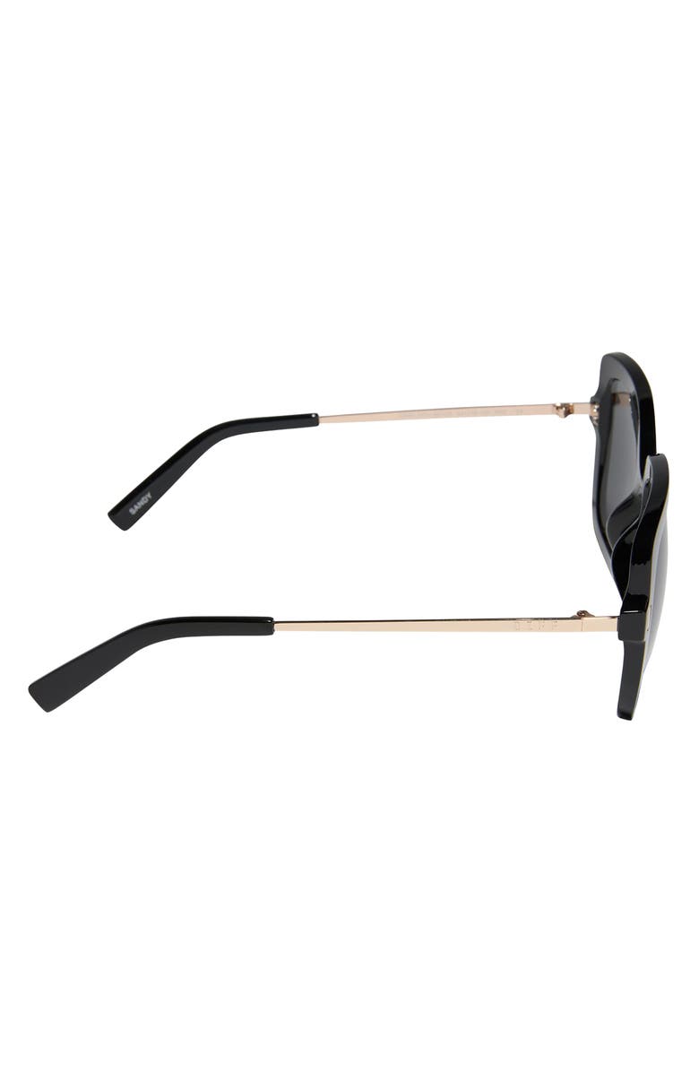 DIFF Sandy 54mm Square Bifocal Reading Sunglasses Glasses, Alternate, color, Black