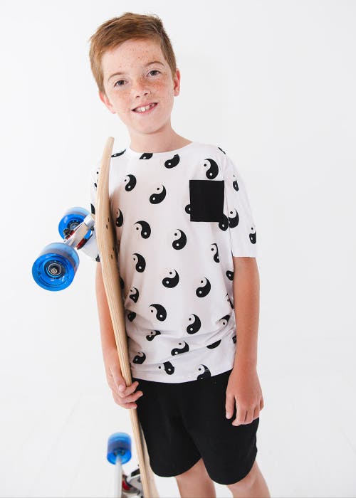 Charlie Lou Baby ® Yin & Yang T-shirt In White