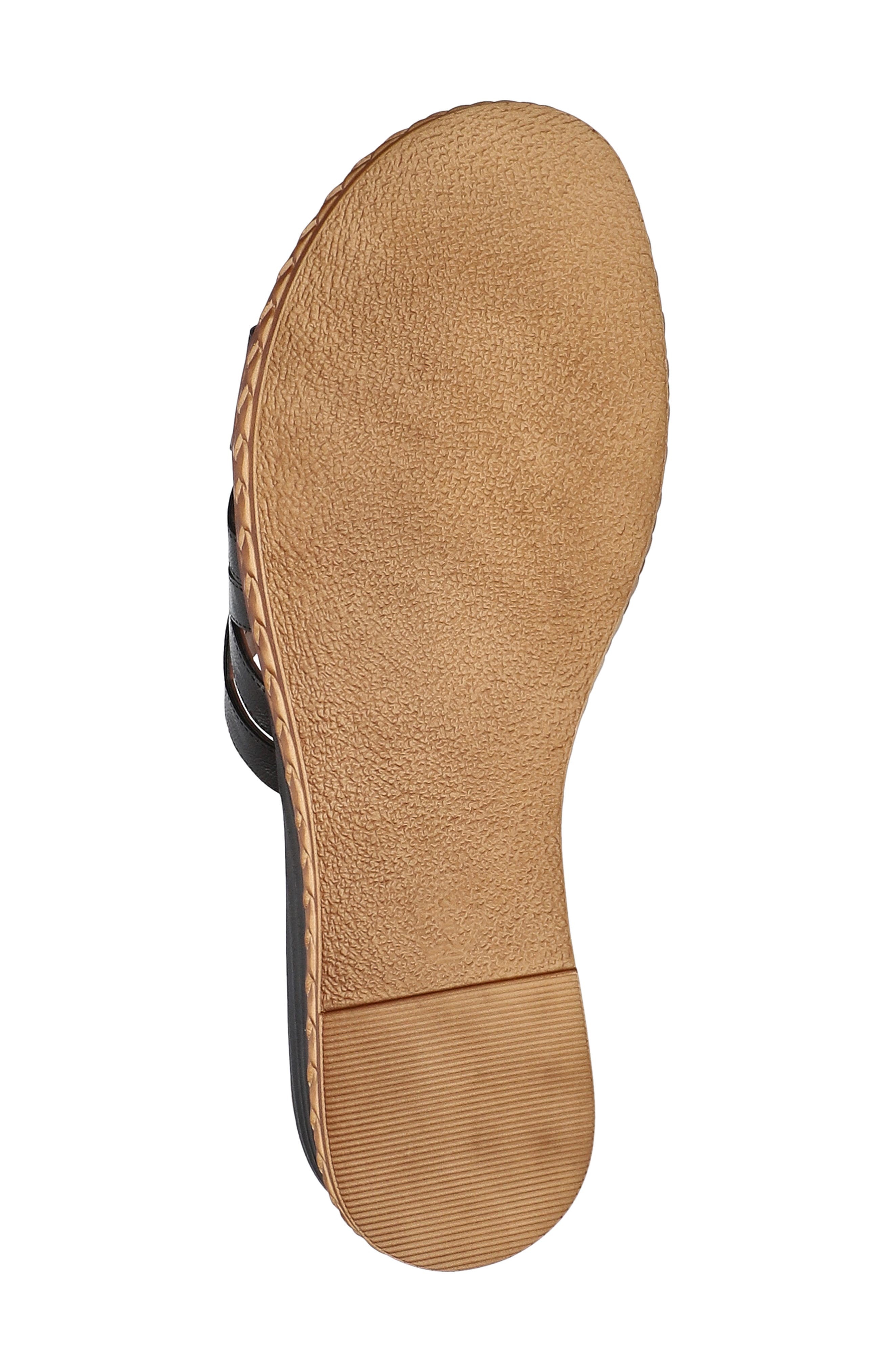 EASY STREET Edda Slide Sandal, Alternate, color, Black