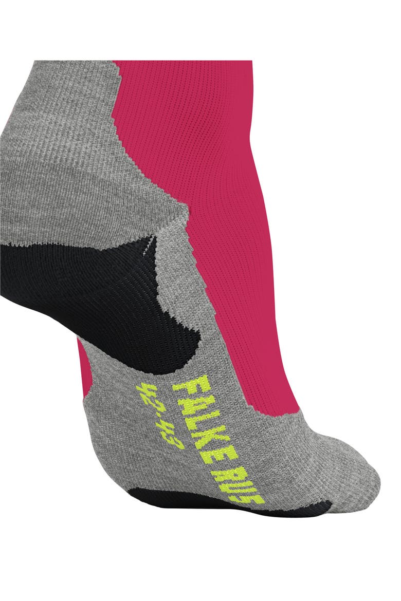 RU5 Race Running Socks, Alternate, color, Rose