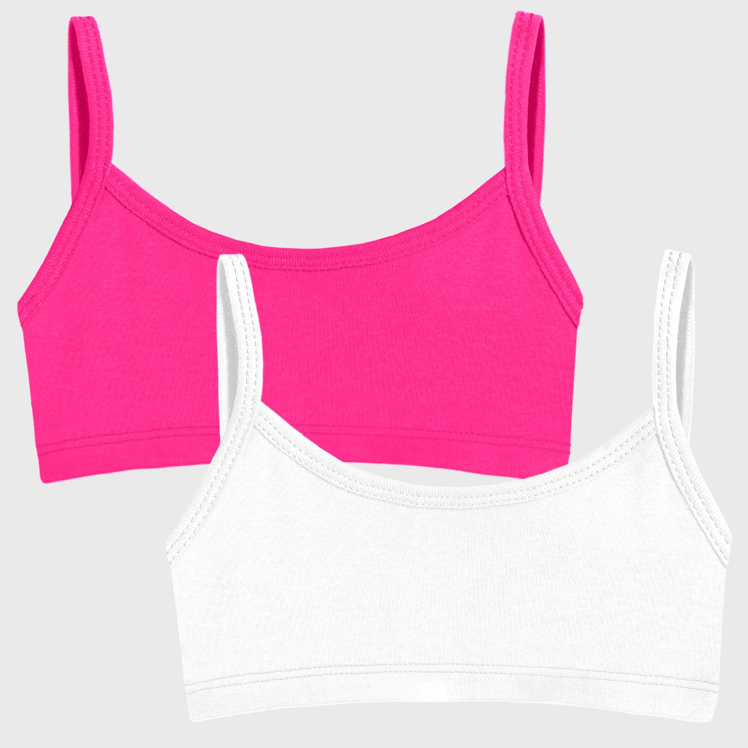 selected Hot Pink/White