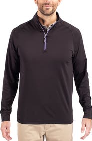 Cutter & Buck Adapt Knit Quarter Zip Pullover