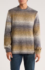 Lucky Brand Crewneck Ombré Sweater