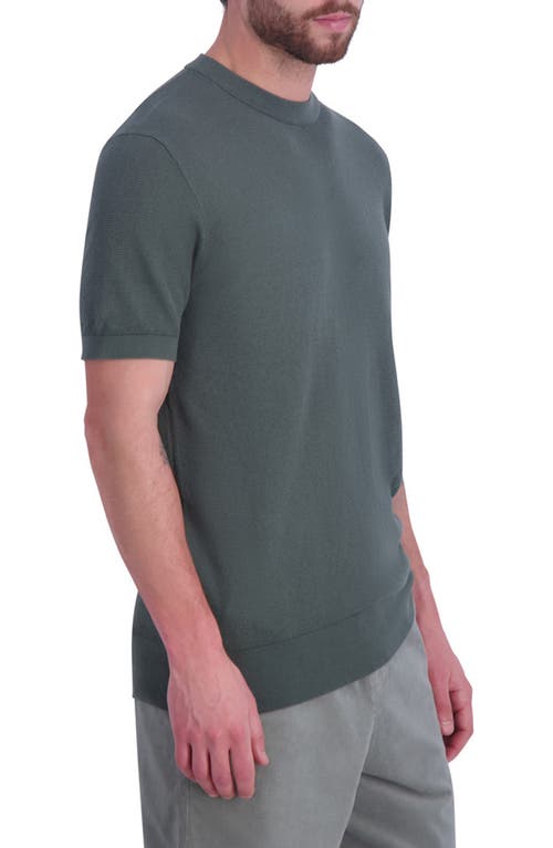 Shop Goodlife Mini Waffle T-shirt In Laurel