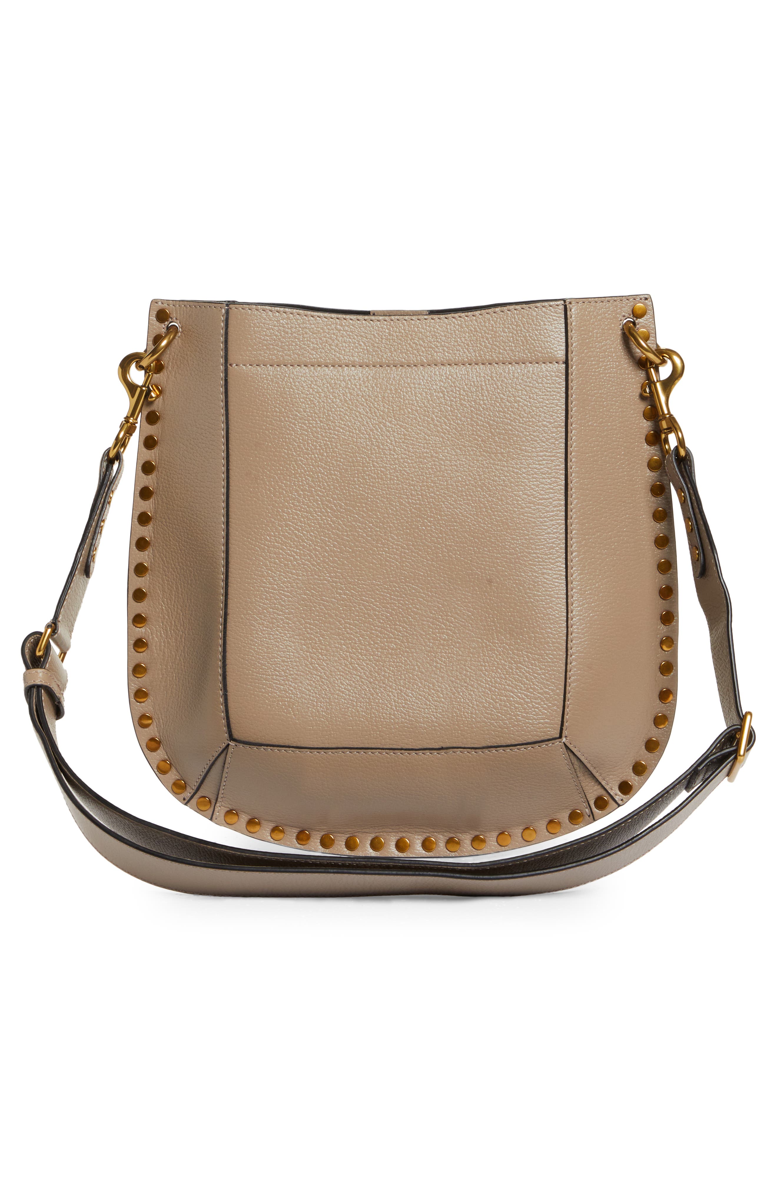 Oskan Leather Shoulder Bag, Alternate, color, LIGHT BEIGE