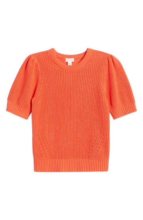 Caslonr Caslon(r) Elbow Sleeve Cotton Sweater