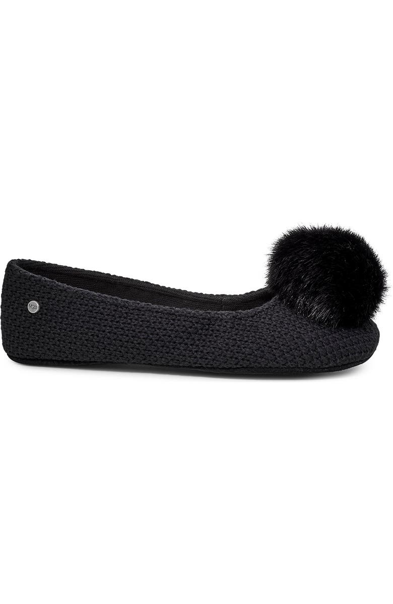 UGG<sup>®</sup> Andi Pompom Slipper, Alternate, color,