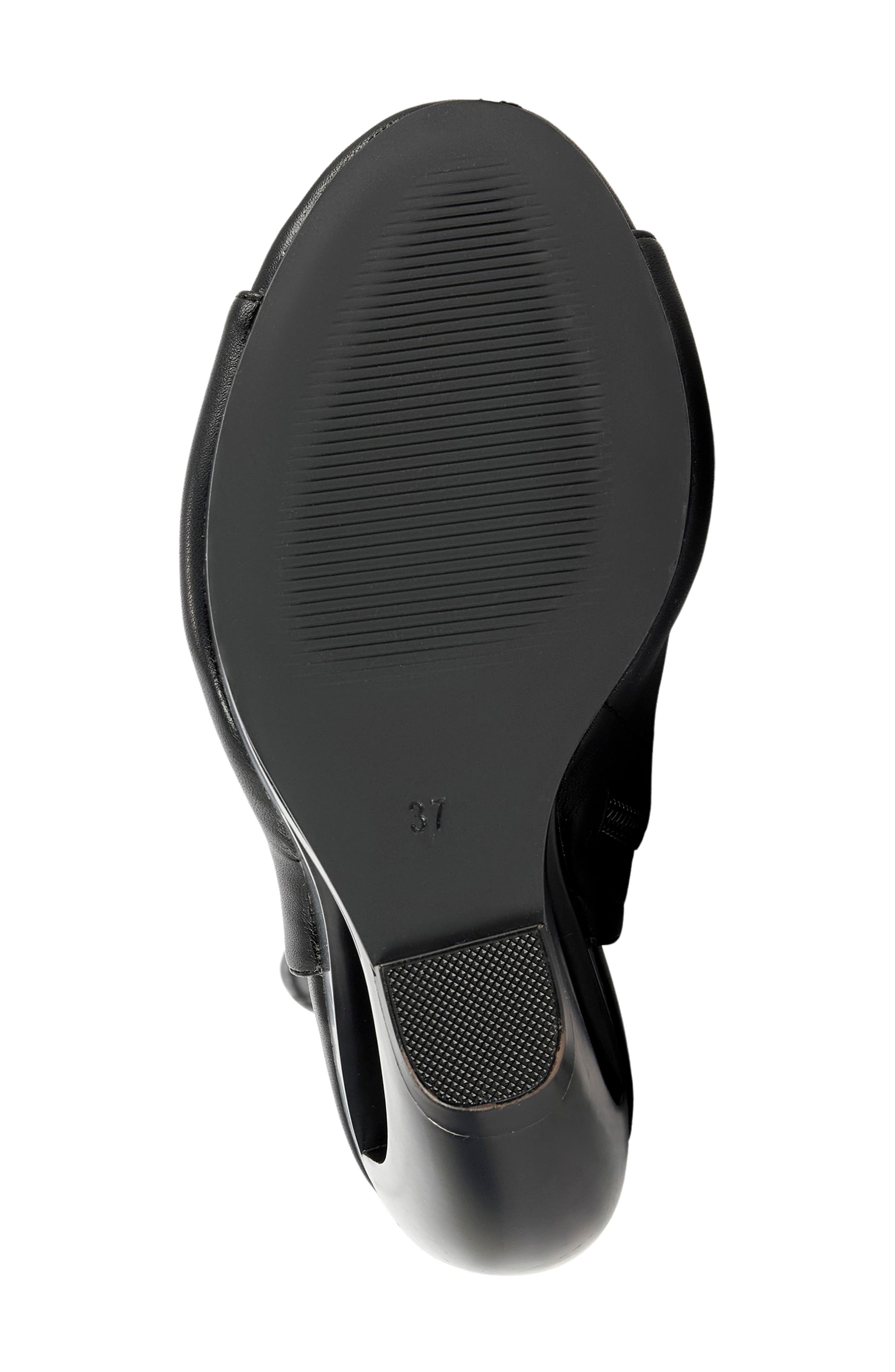 AZALEA WANG Ilyssa Peep Toe Boot, Alternate, color, 