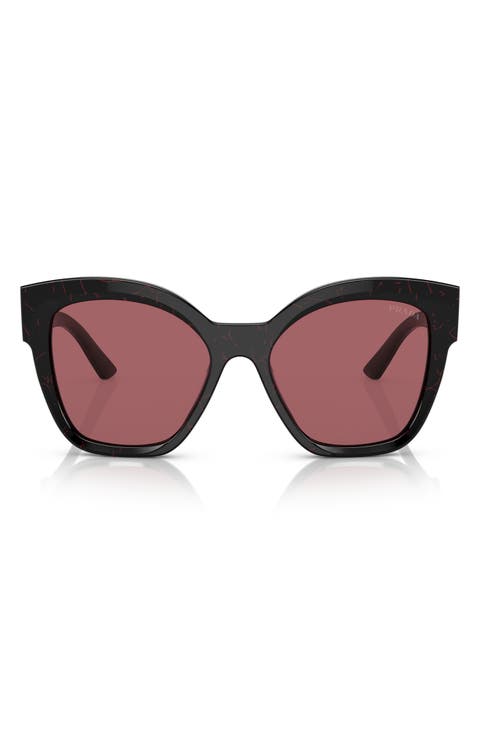 54mm Square Sunglasses