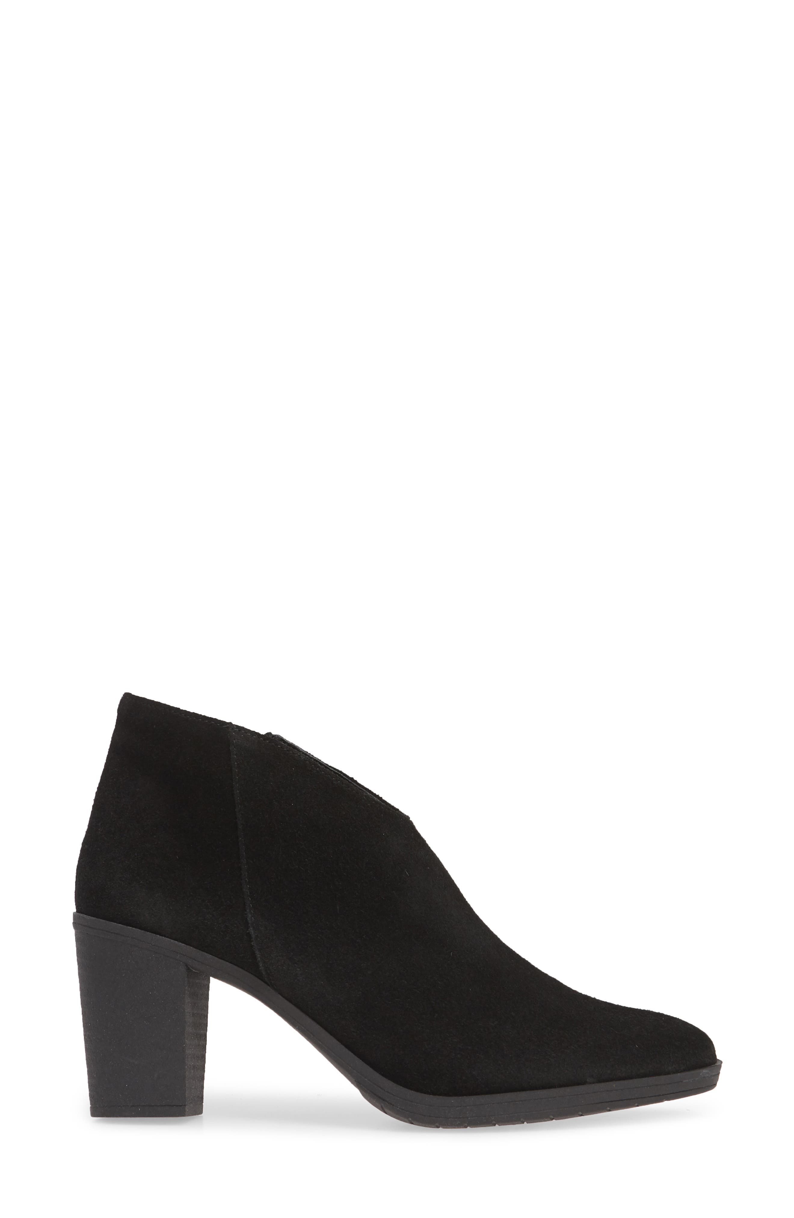 Out West Bootie, Alternate, color, BLACK SUEDE
