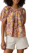 Faherty Lettie Voile Button-Up Shirt
