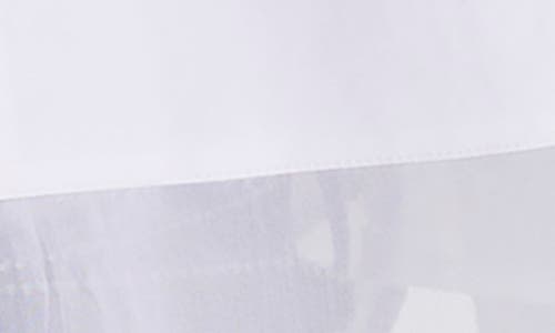 Rag & Bone Beatrice Mixed Media Crop Button-up Shirt In White