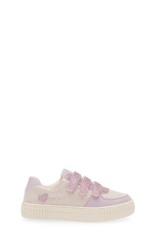 Tucker + Tate Tallulah Glitter Sneaker In Pink