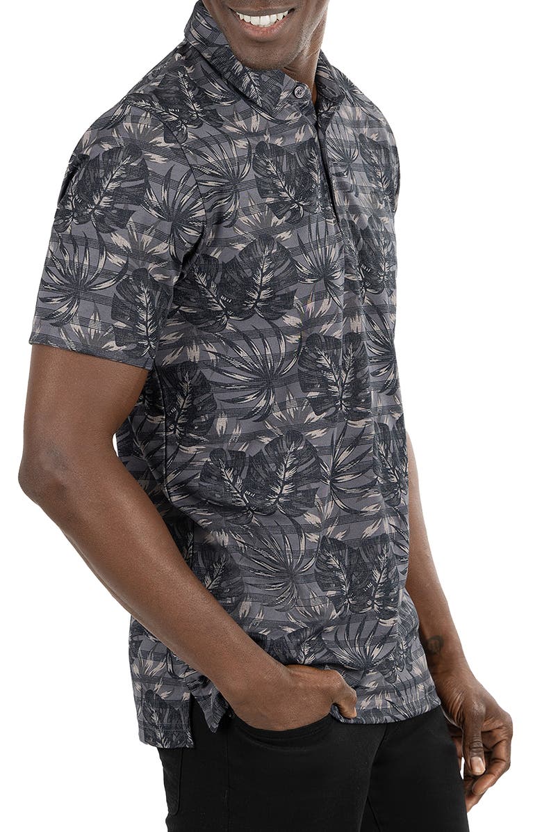 TravisMathew Big Snow Polo, Alternate, color, Heather Dark Grey