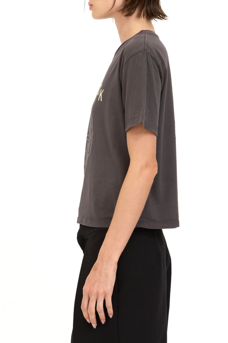Viva El Rock Crop Graphic T-Shirt, Alternate, color, VINTAGE BLACK