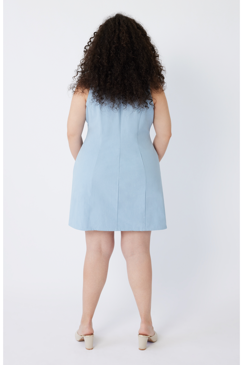 The Everywhere Dress, Alternate, color, Sky