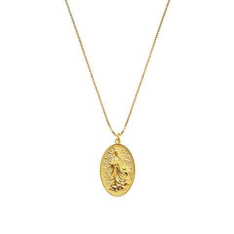 Quan Yin Goddess of Compassion & Mercy Necklace