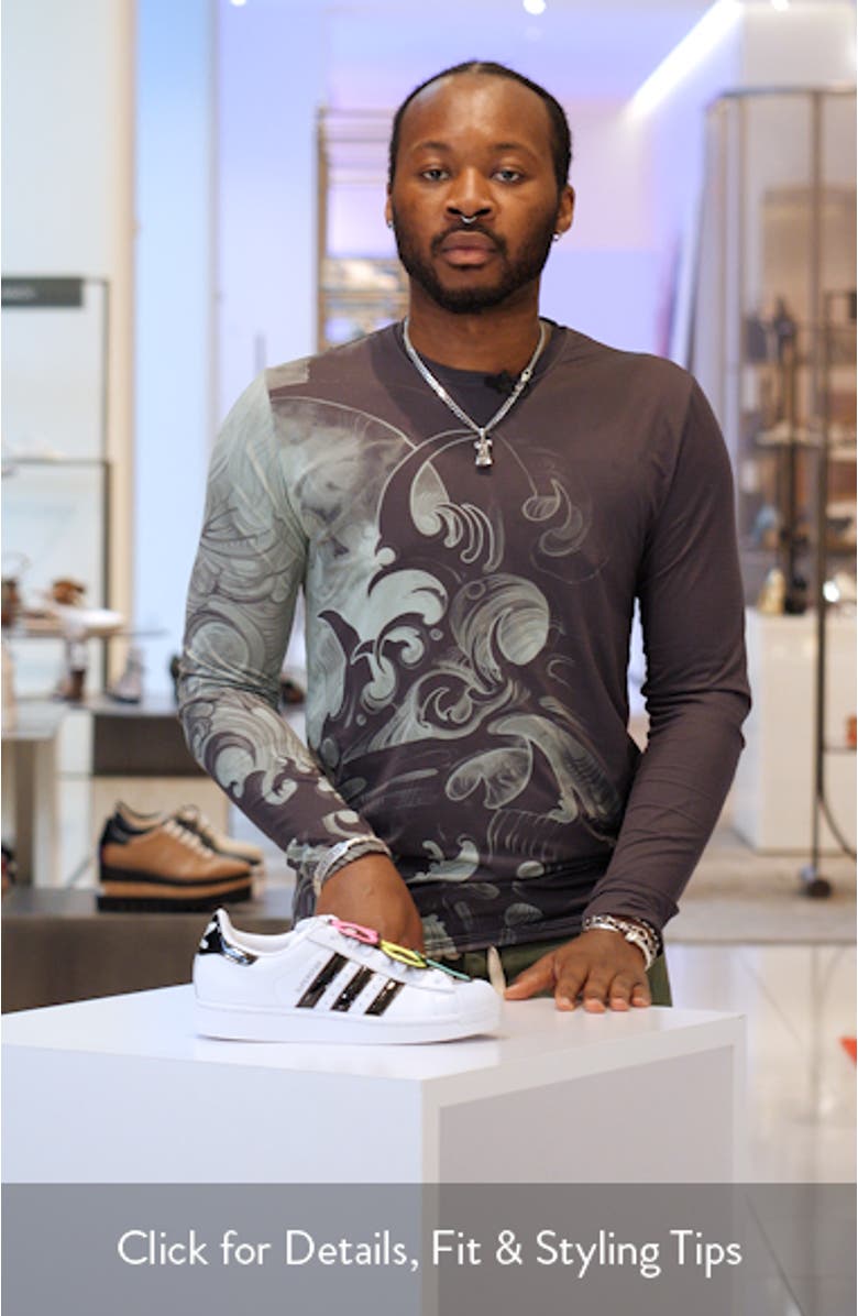 x Jeremy Scott Gender Inclusive Superstar II Sneaker, sales video thumbnail