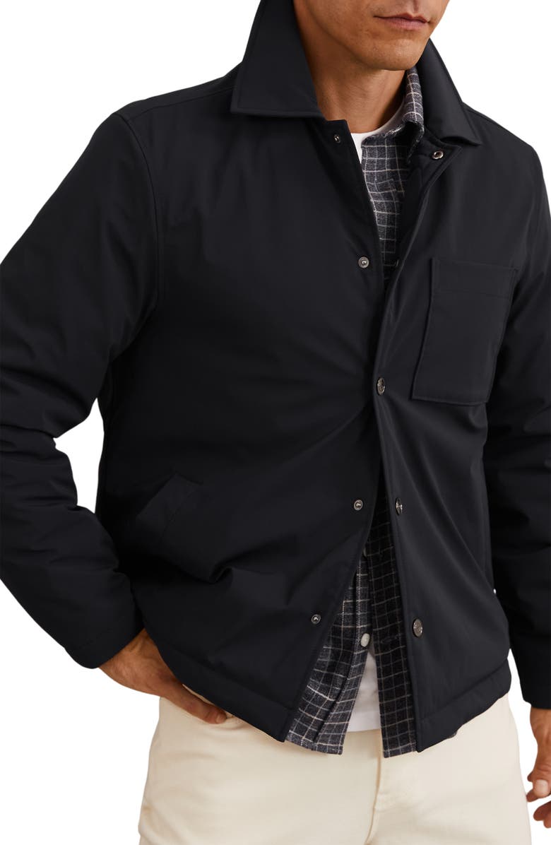 Reiss Parker Jacket, Alternate, color, Navy