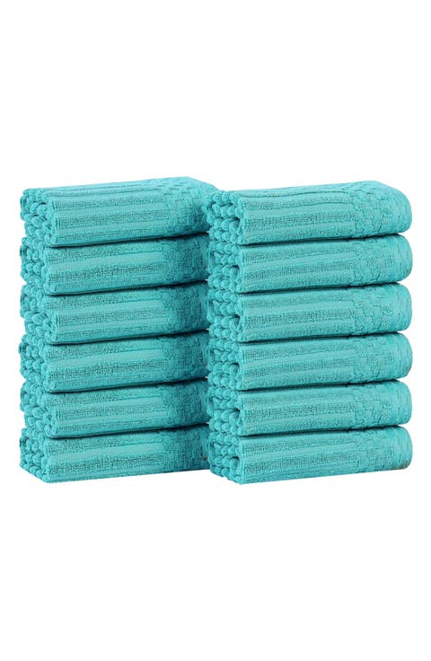 12-Pack Face Towel Set