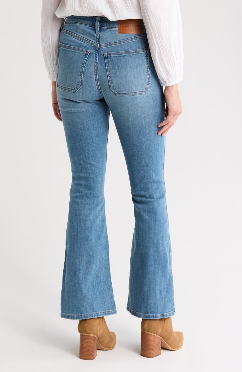 Lucky Brand Stevie High Waist Flare Leg Jeans, Alternate, color, Cacl - Caphiera Clean