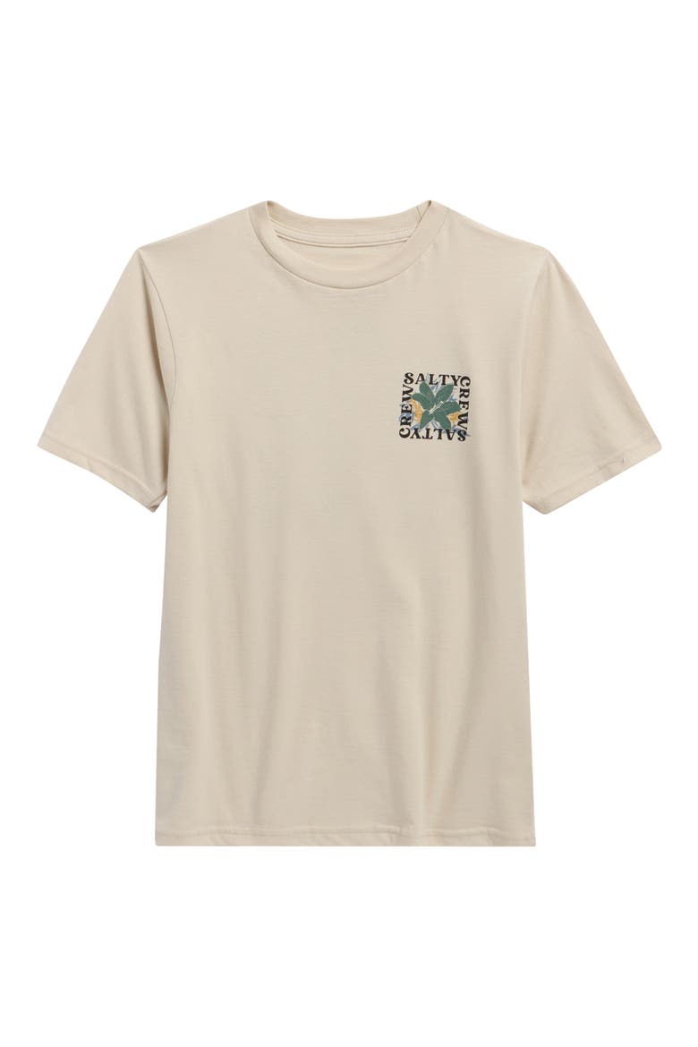Kids' Petal Graphic T-Shirt, Main, color, BONE