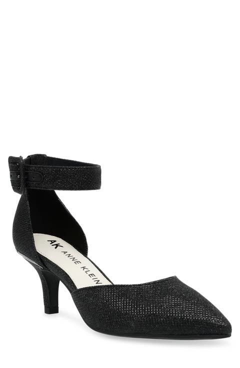Fararia Pointed Toe Kitten Heel Pump (Women)
