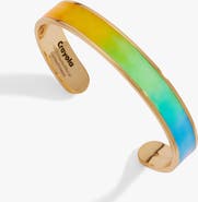 Alex and Ani Crayola  x Alex and Ani Fan Favorites Rainbow Resin Cuff