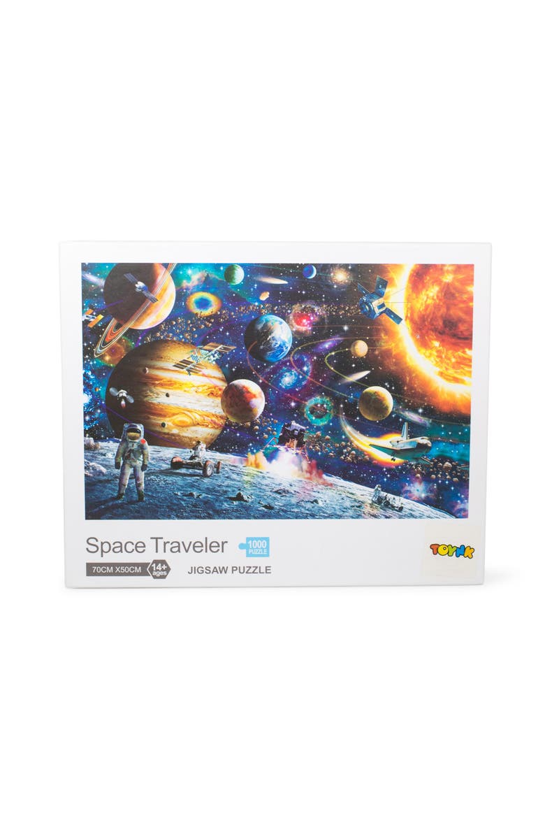 Space Traveler Space Puzzle 1000 Piece Jigsaw Puzzle | Jigsaw Puzzles For Adults, Main, color, Blue