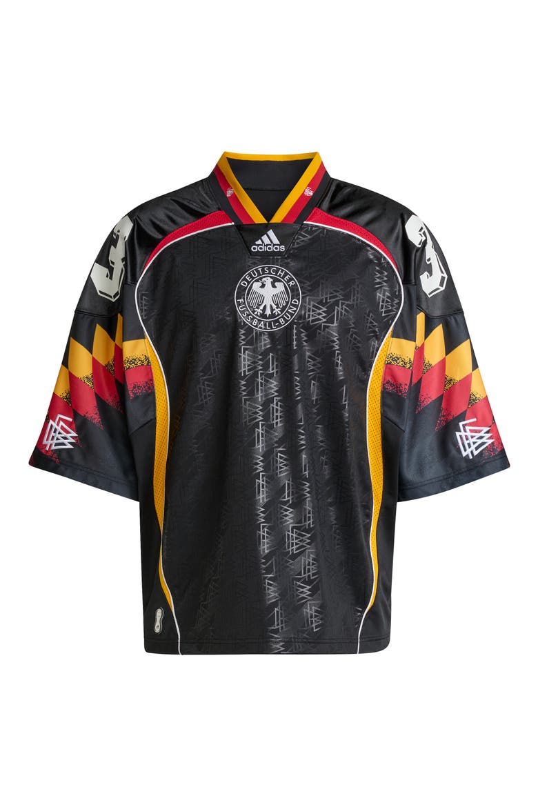 DFB Germany Oversize Jersey, Alternate, color, BLACK